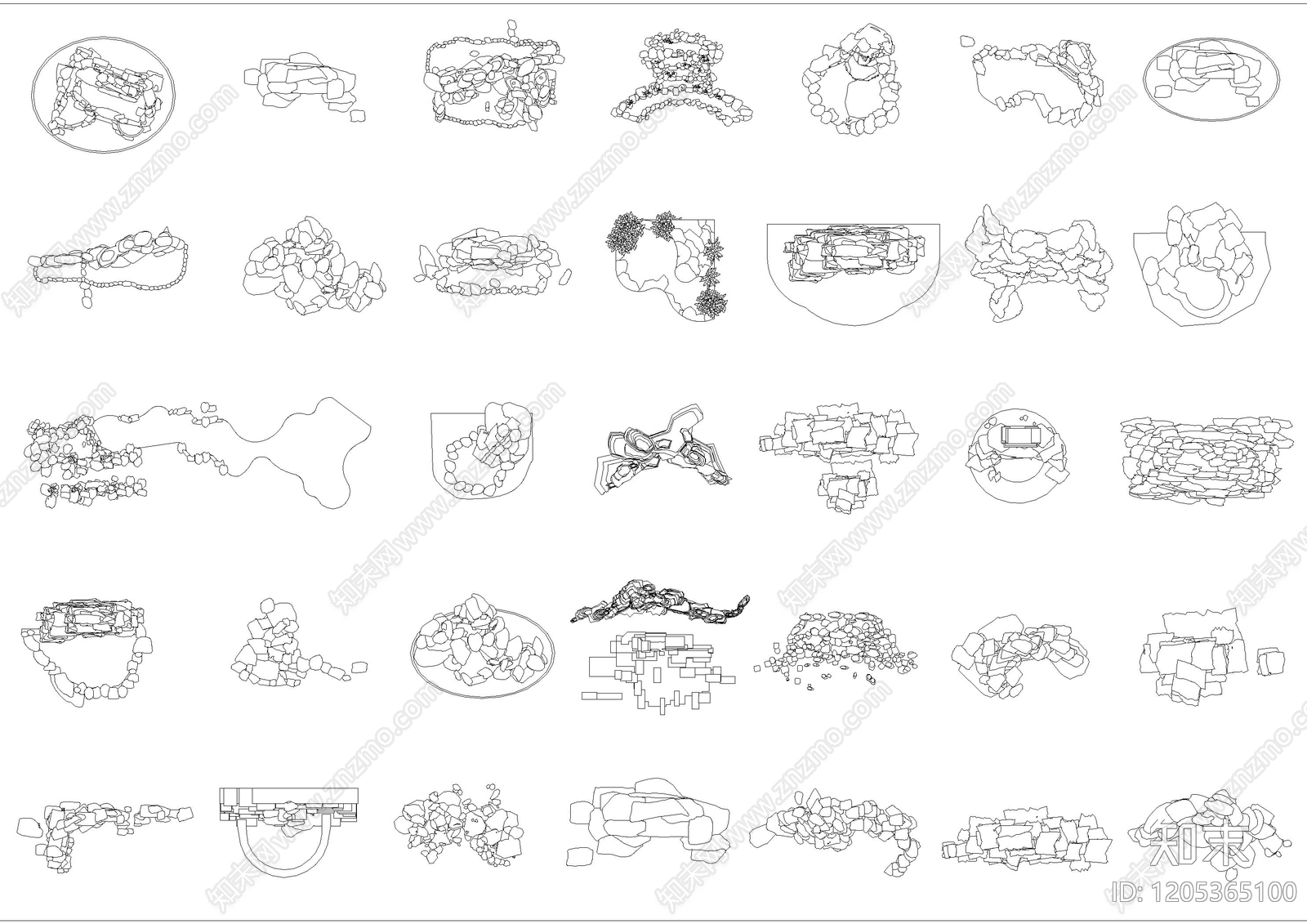 现代其他图库施工图下载【ID:1205365100】