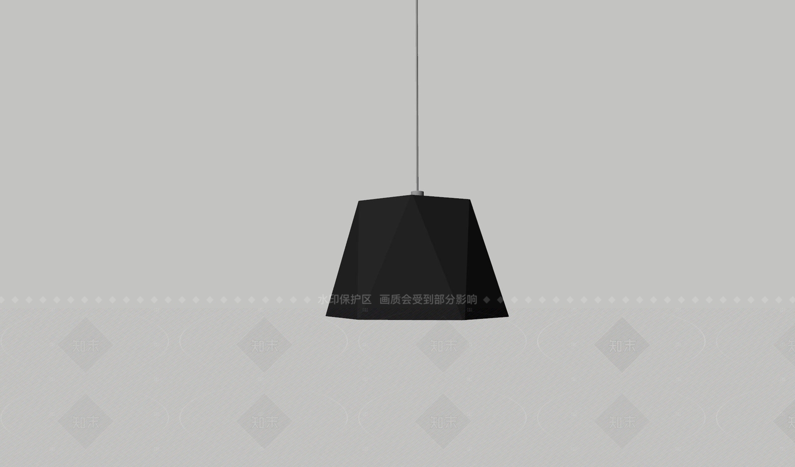 现代中古吊灯SU模型下载【ID:1205378299】