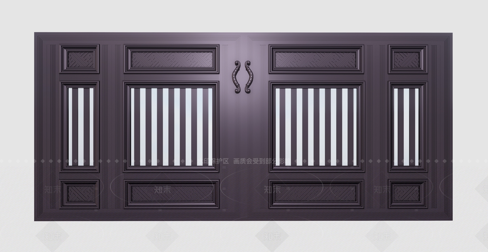 意式庭院门SU模型下载【ID:1205381730】