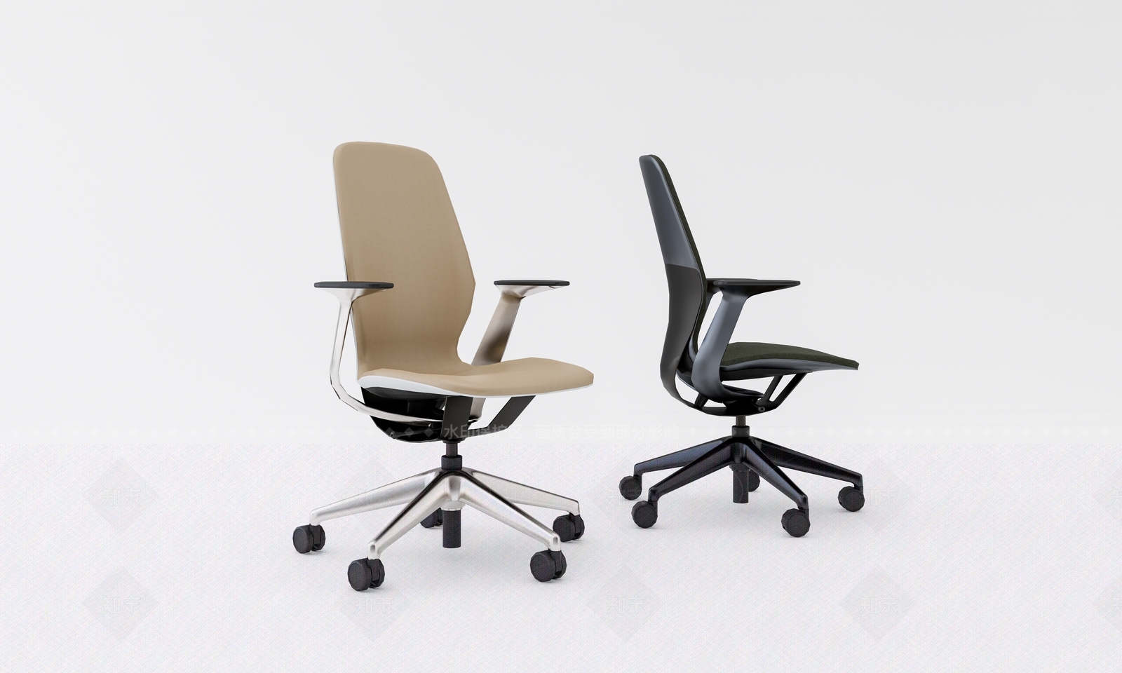 现代办公椅SU模型下载【ID:1205549621】