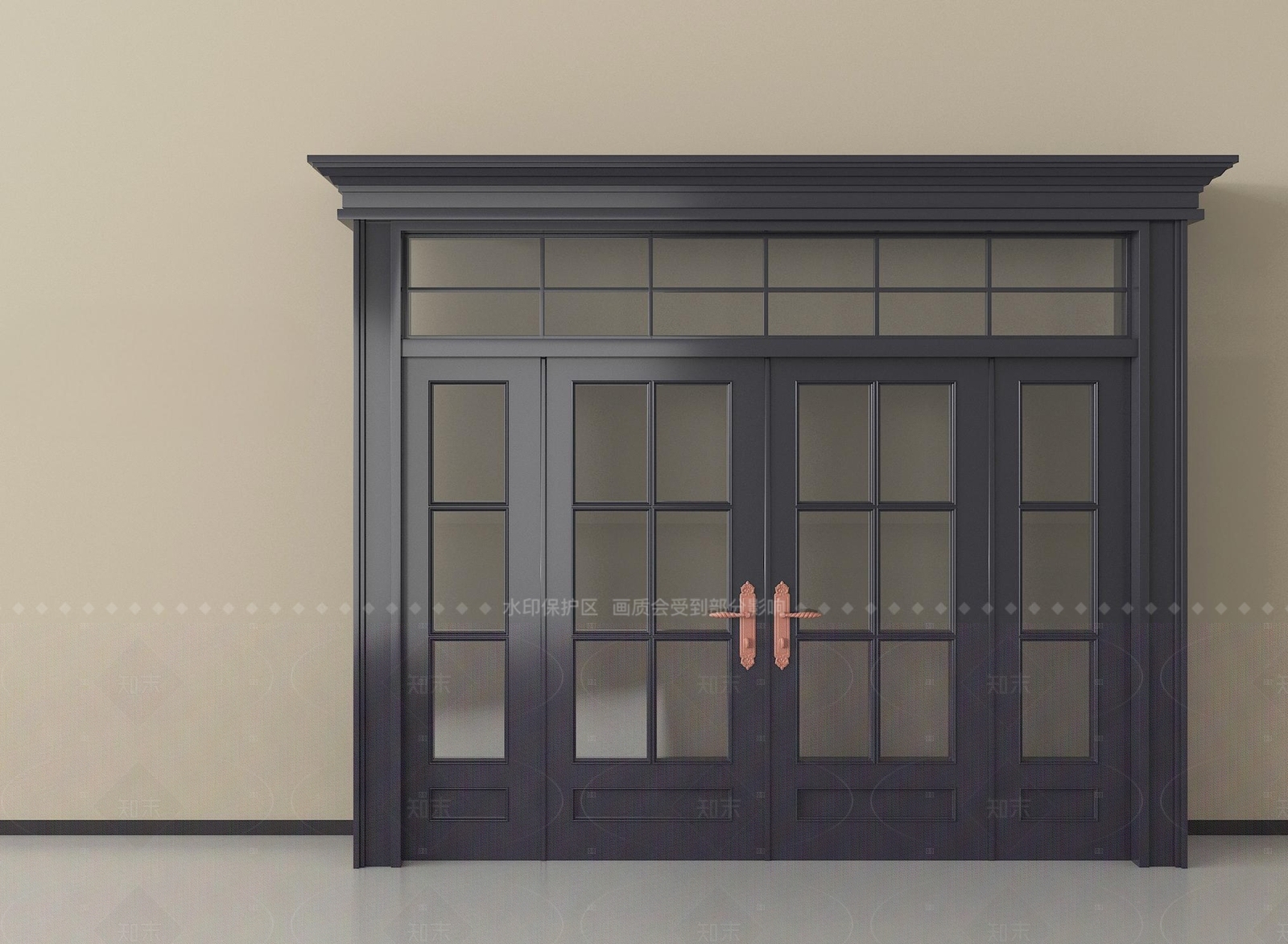 现代其他门3D模型下载【ID:1205382302】