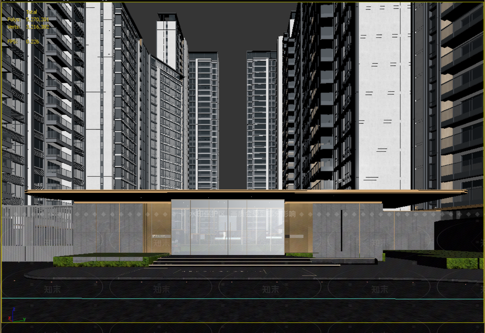 现代其他公共建筑3D模型下载【ID:1205383629】