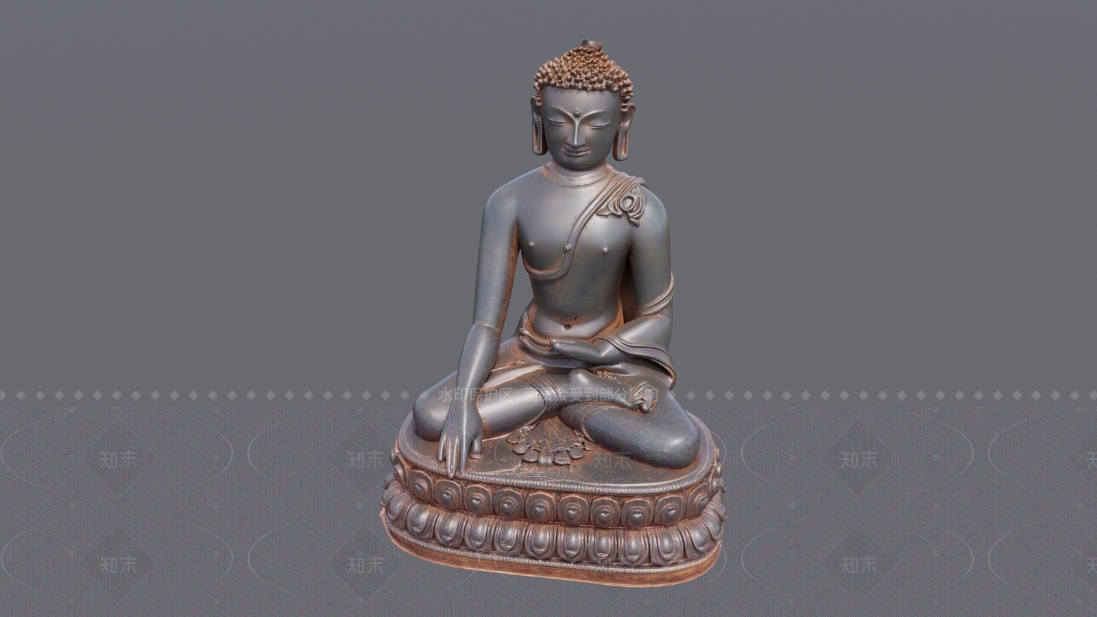 现代雕塑摆件SU模型下载【ID:1205390556】