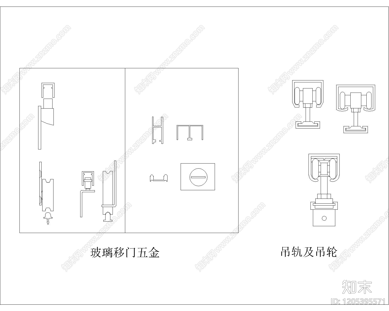 现代其他节点详图施工图下载【ID:1205395571】
