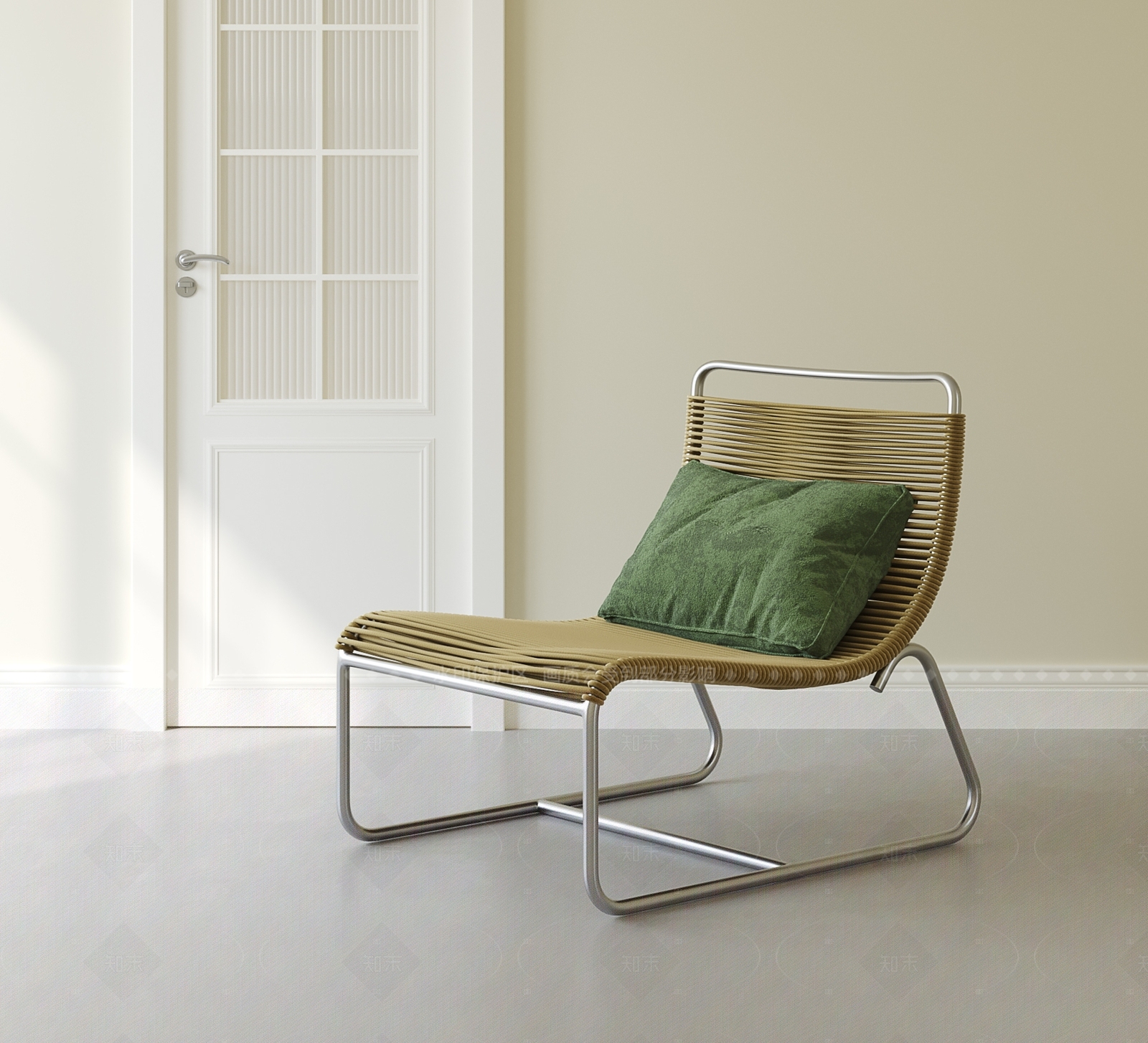 现代简约休闲椅SU模型下载【ID:1205397568】