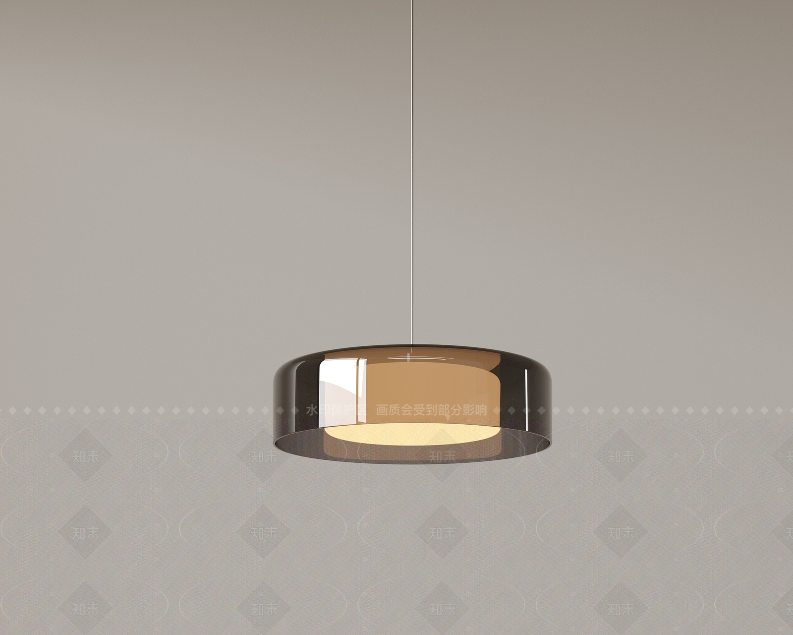 现代中古吊灯3D模型下载【ID:1205405003】