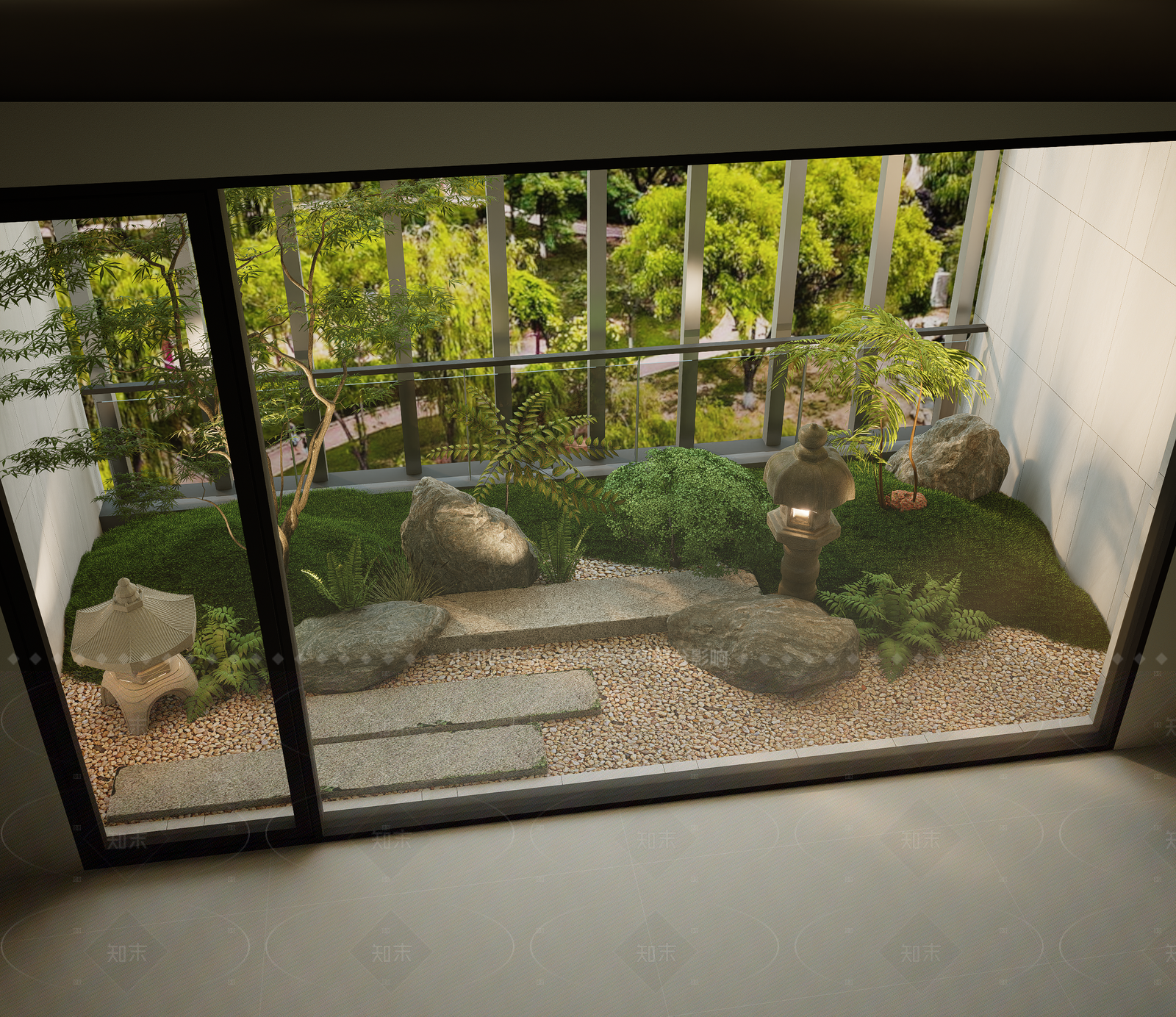 日式其他景观小品SU模型下载【ID:1205408580】