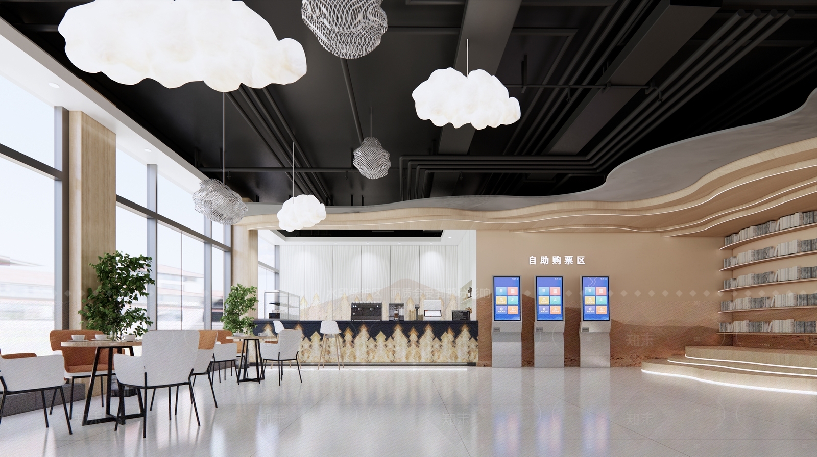 现代其他店铺SU模型下载【ID:1205409413】