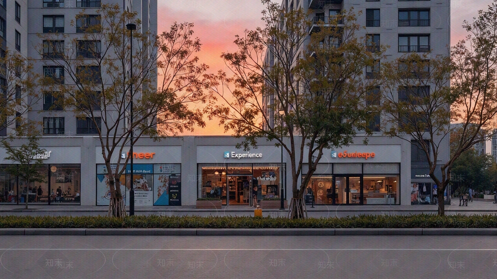 现代其它外景贴图下载【ID:1205411740】