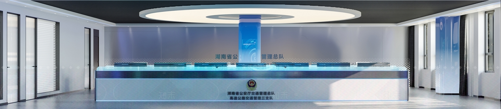 现代指挥中心3D模型下载【ID:1205416705】