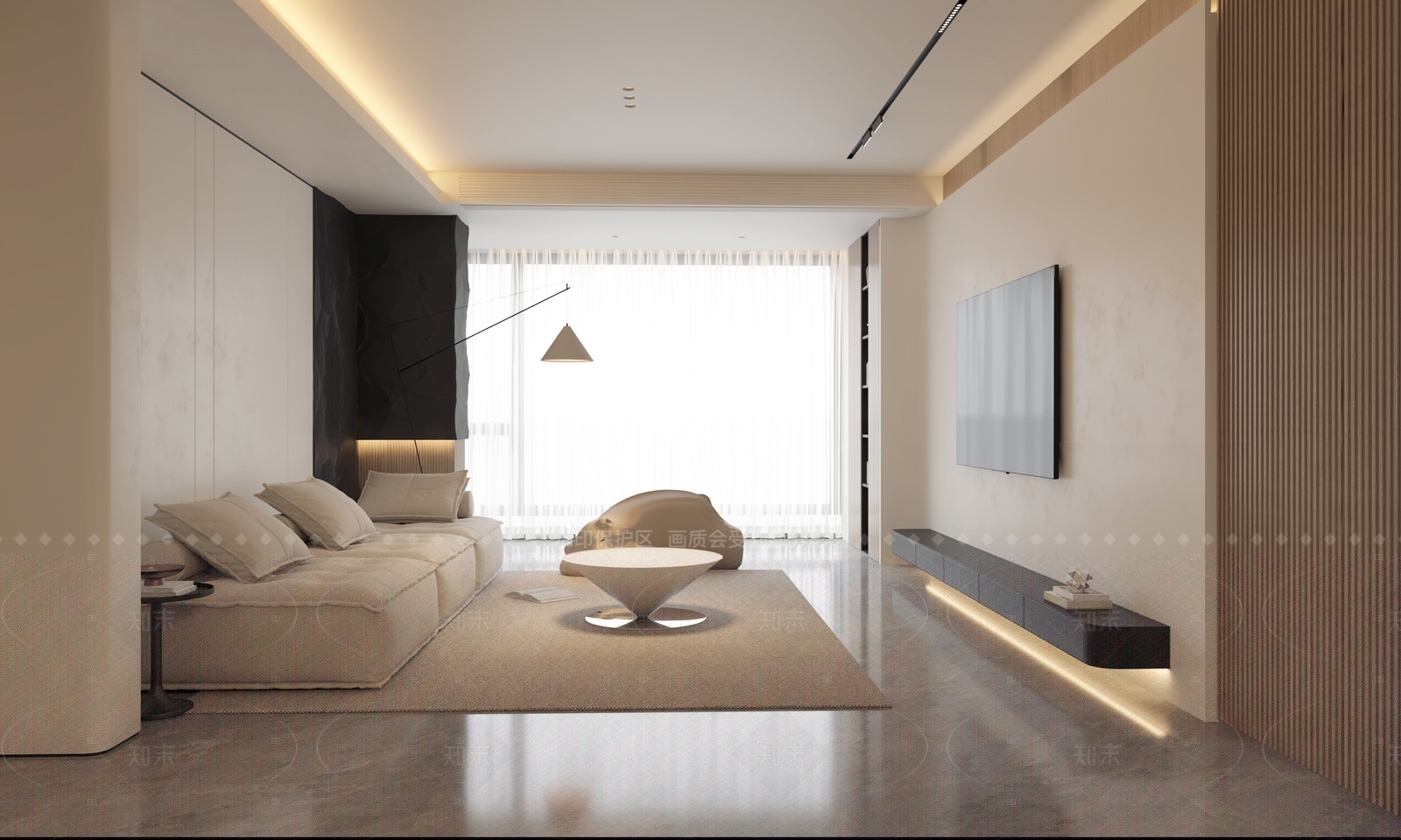 现代客餐厅3D模型下载【ID:1205416716】