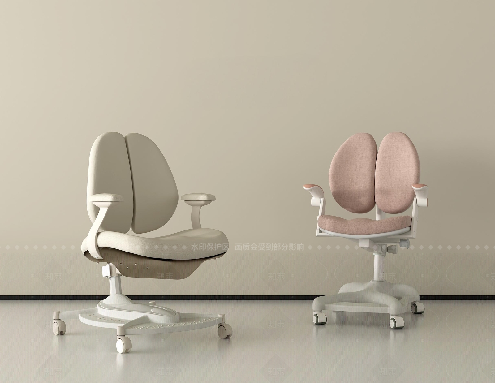 现代儿童椅SU模型下载【ID:1205422508】