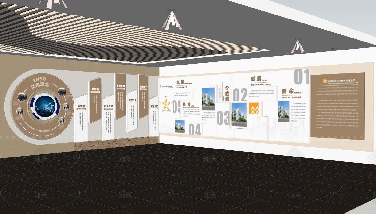 新中式文化墙SU模型下载【ID:1205423364】