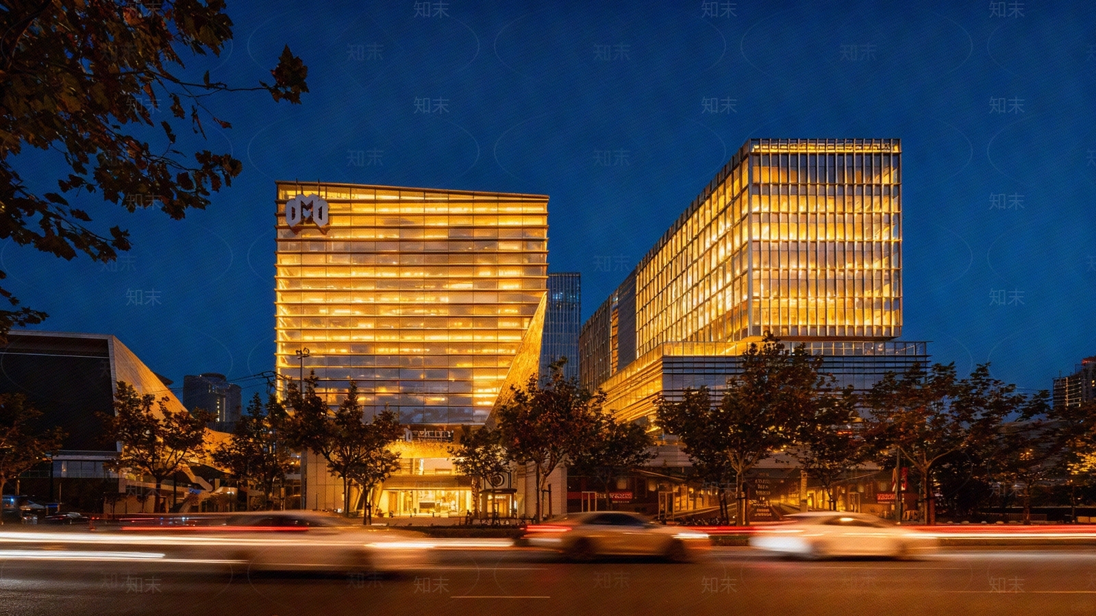 现代街道外景贴图下载【ID:1205433381】