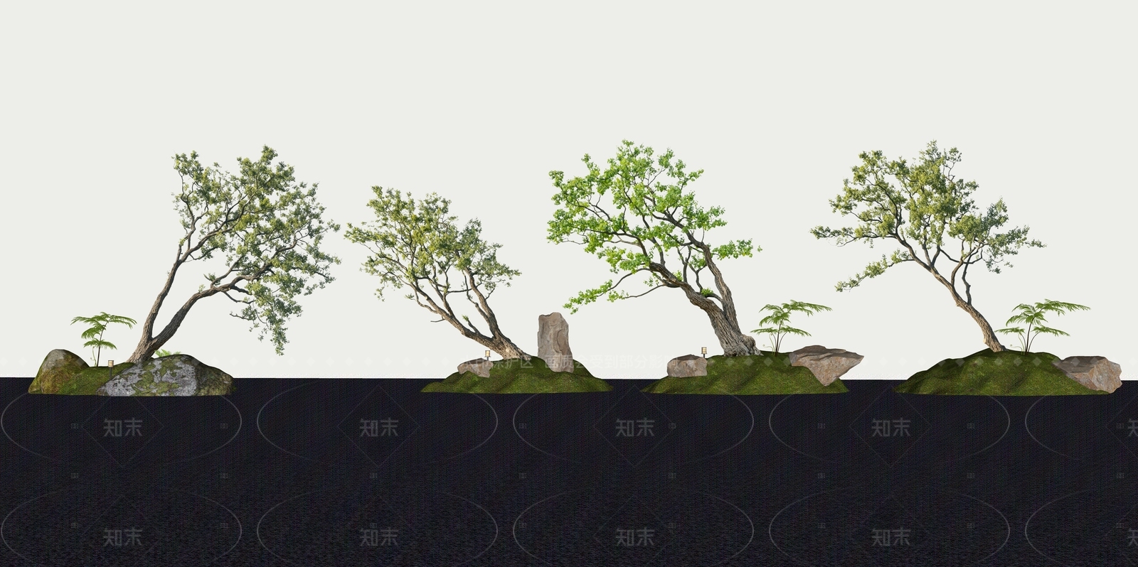 乔木SU模型下载【ID:1205435617】