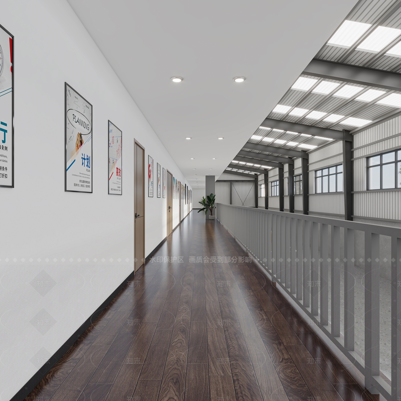 现代公共卫生间3D模型下载【ID:1205437188】