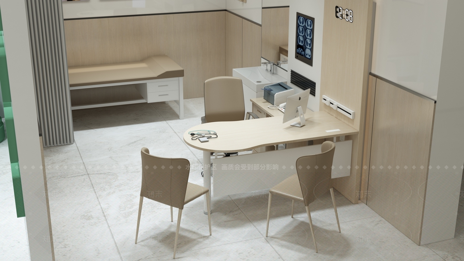 现代服务中心3D模型下载【ID:1205515263】