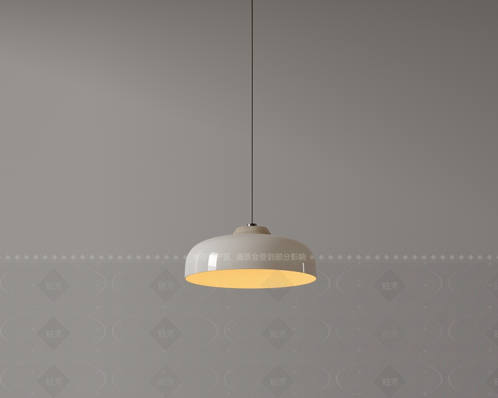 现代中古吊灯3D模型下载【ID:1205448035】