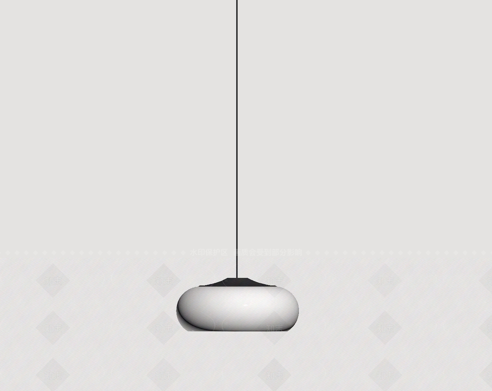 现代中古吊灯SU模型下载【ID:1205449033】