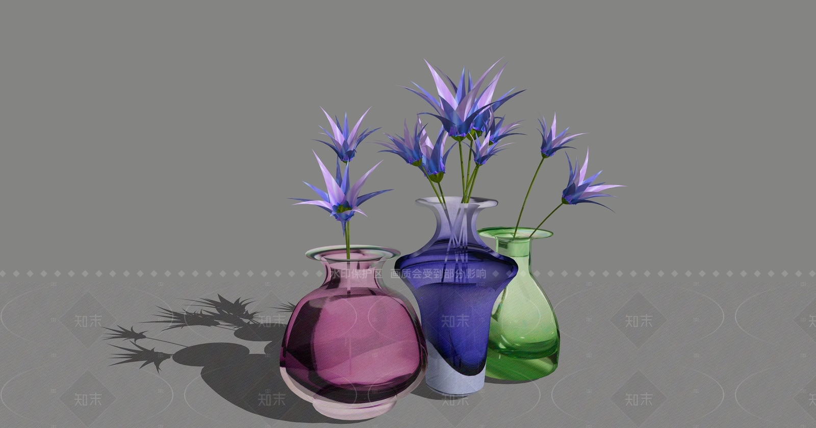 现代简约花瓶SU模型下载【ID:1205451340】