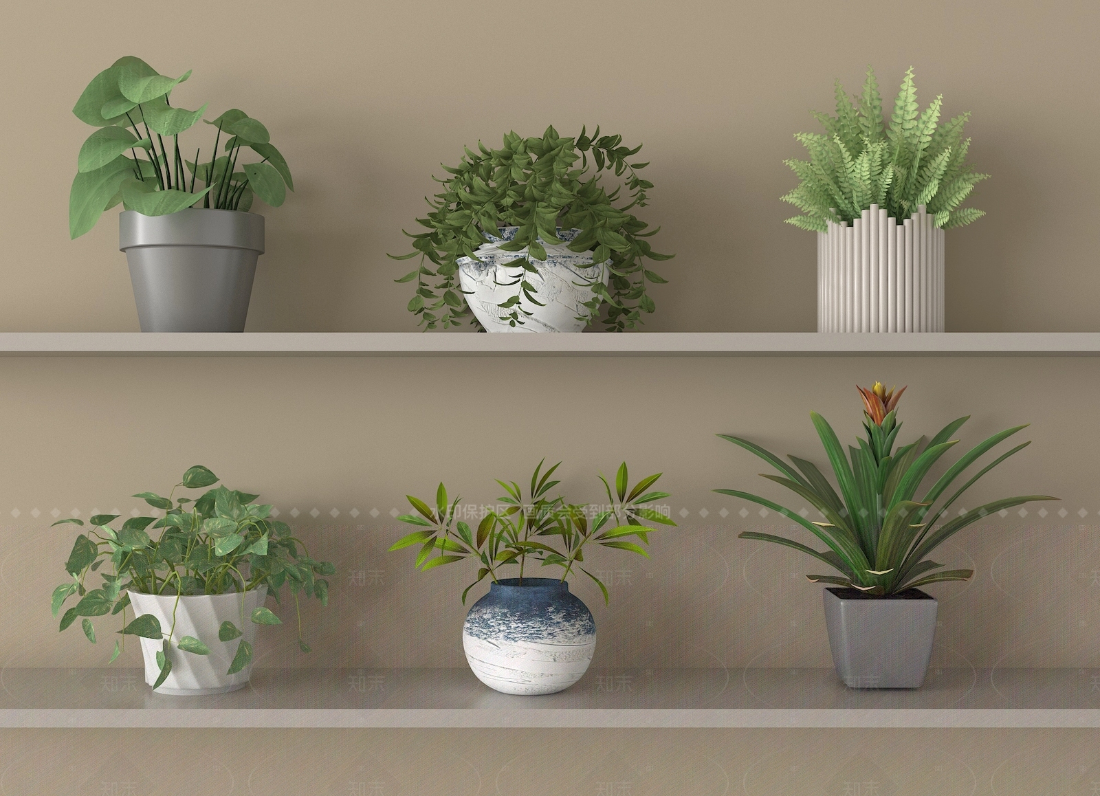 盆栽SU模型下载【ID:1205452196】