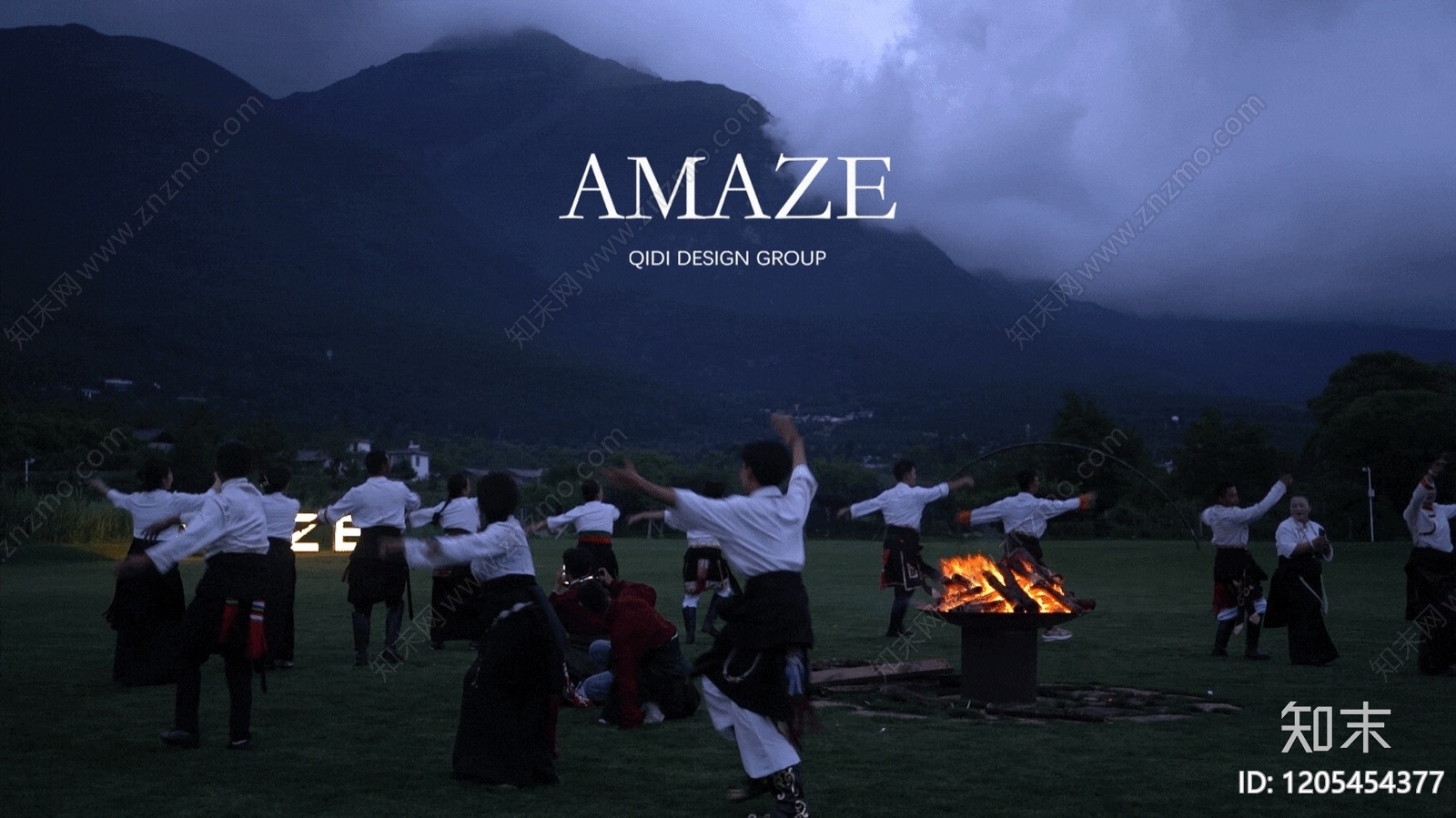 现代营地景观下载【ID:1205454377】