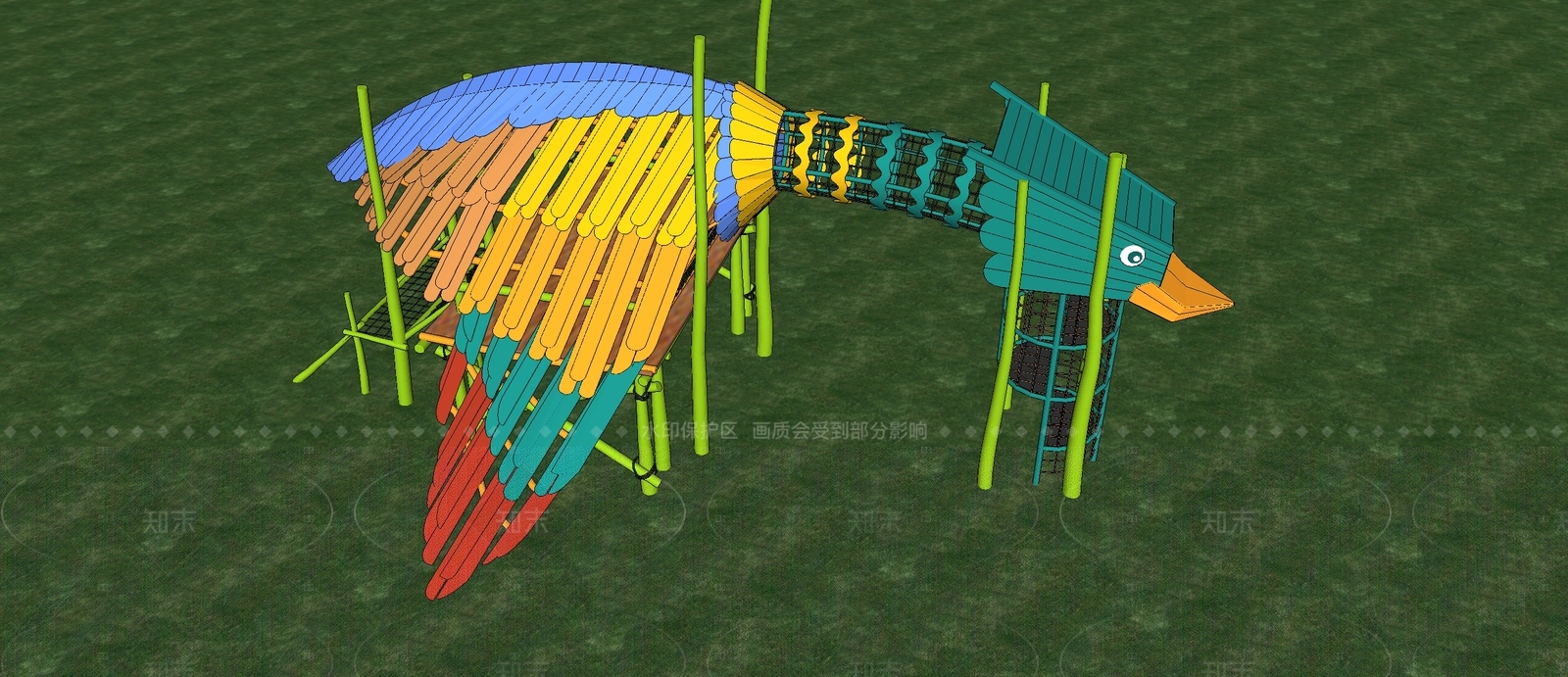 现代其他景观小品SU模型下载【ID:1205455706】