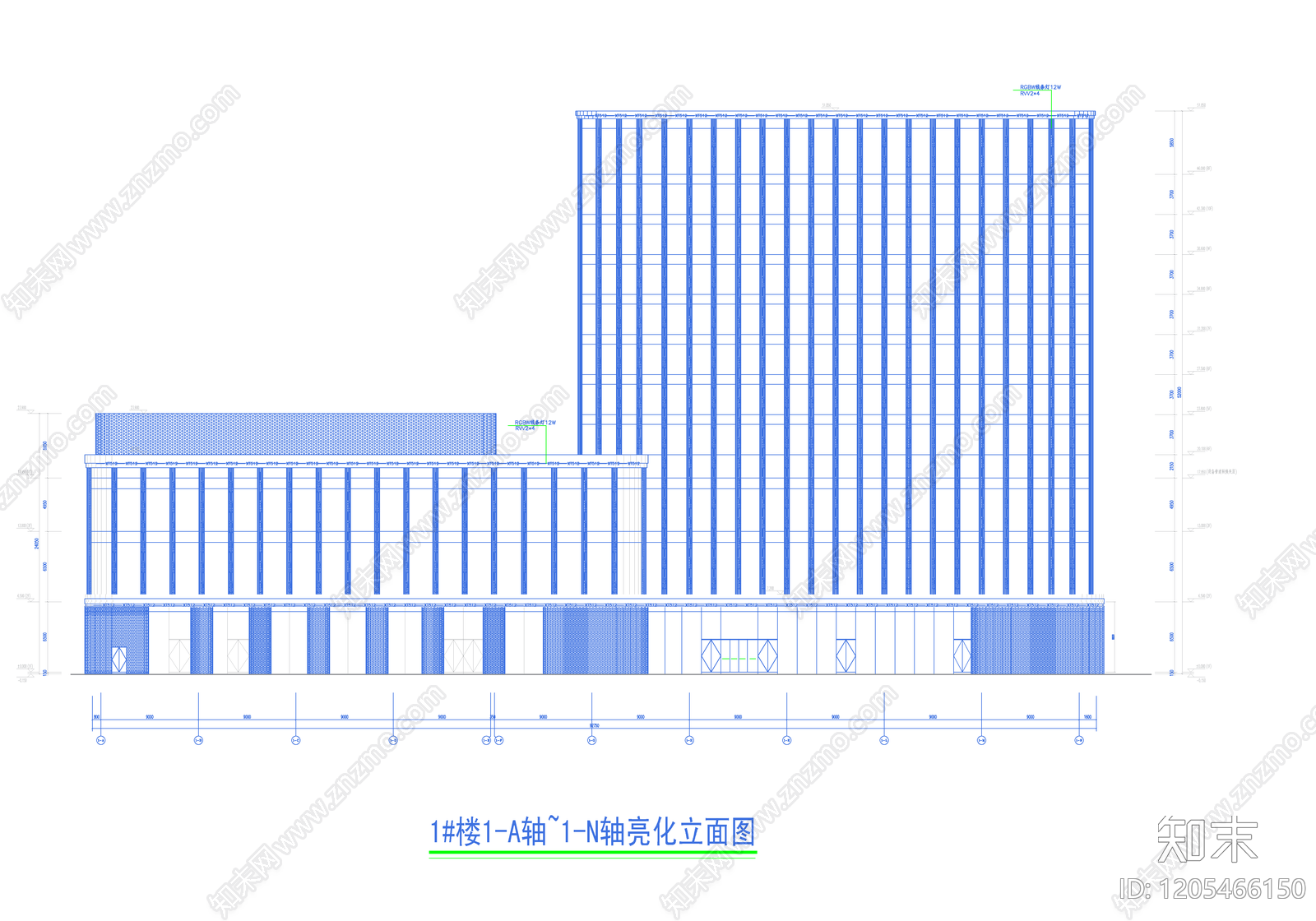 电气图cad施工图下载【ID:1205466150】
