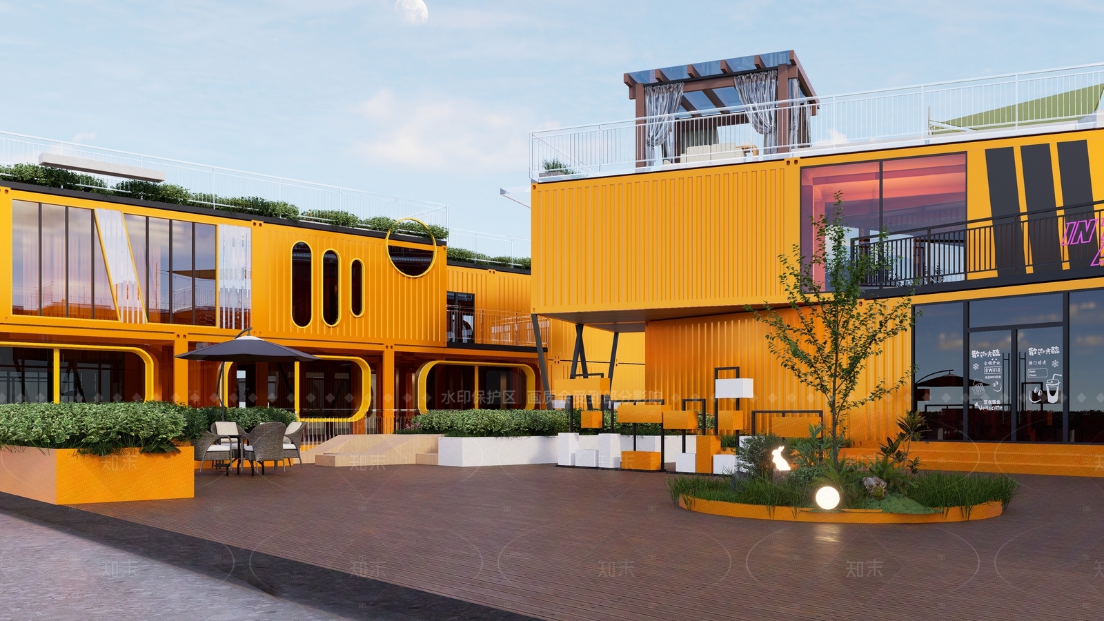 现代其他商业建筑SU模型下载【ID:1205467904】