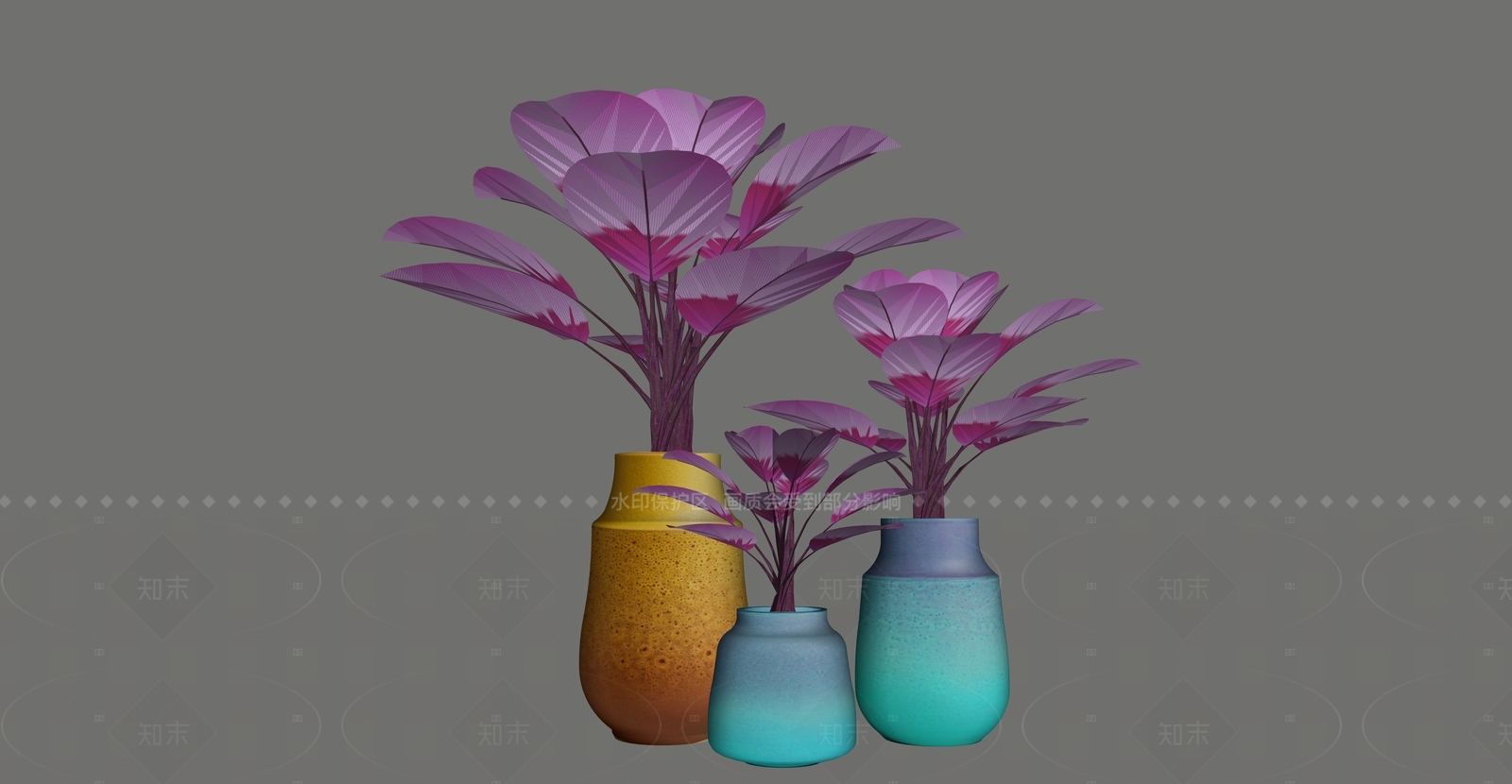 盆栽SU模型下载【ID:1205481428】