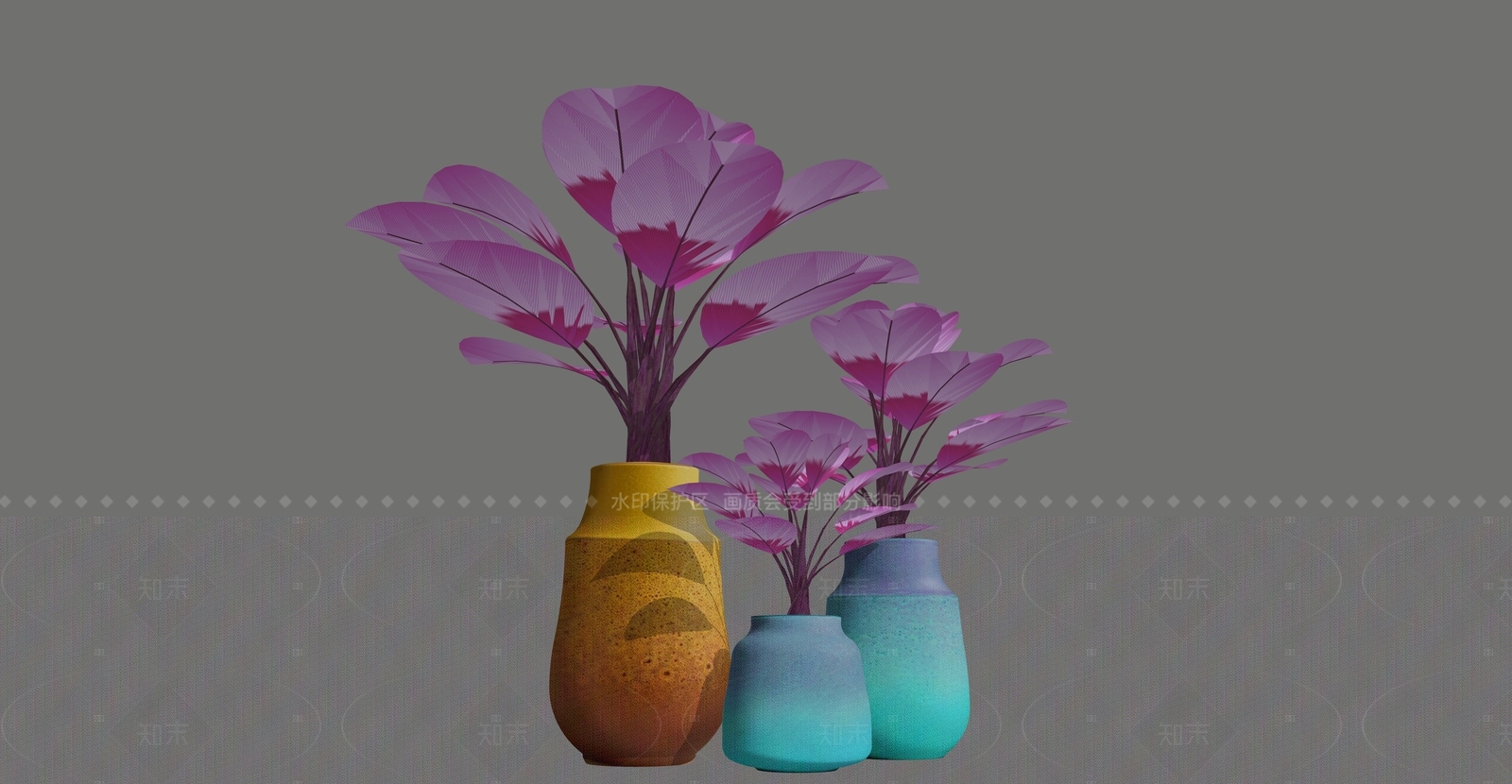 盆栽SU模型下载【ID:1205481428】