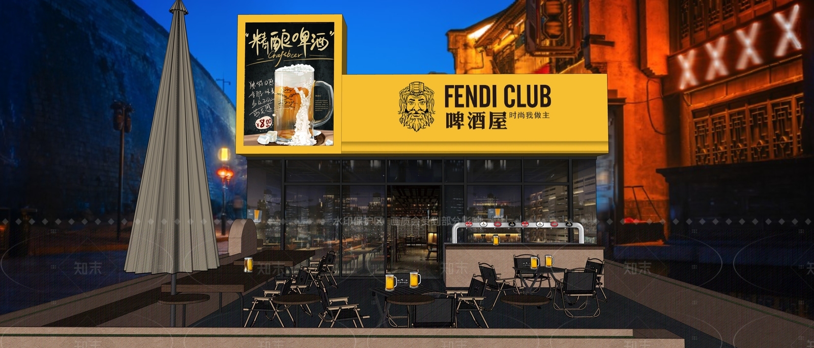 现代其他商业建筑SU模型下载【ID:1205491620】