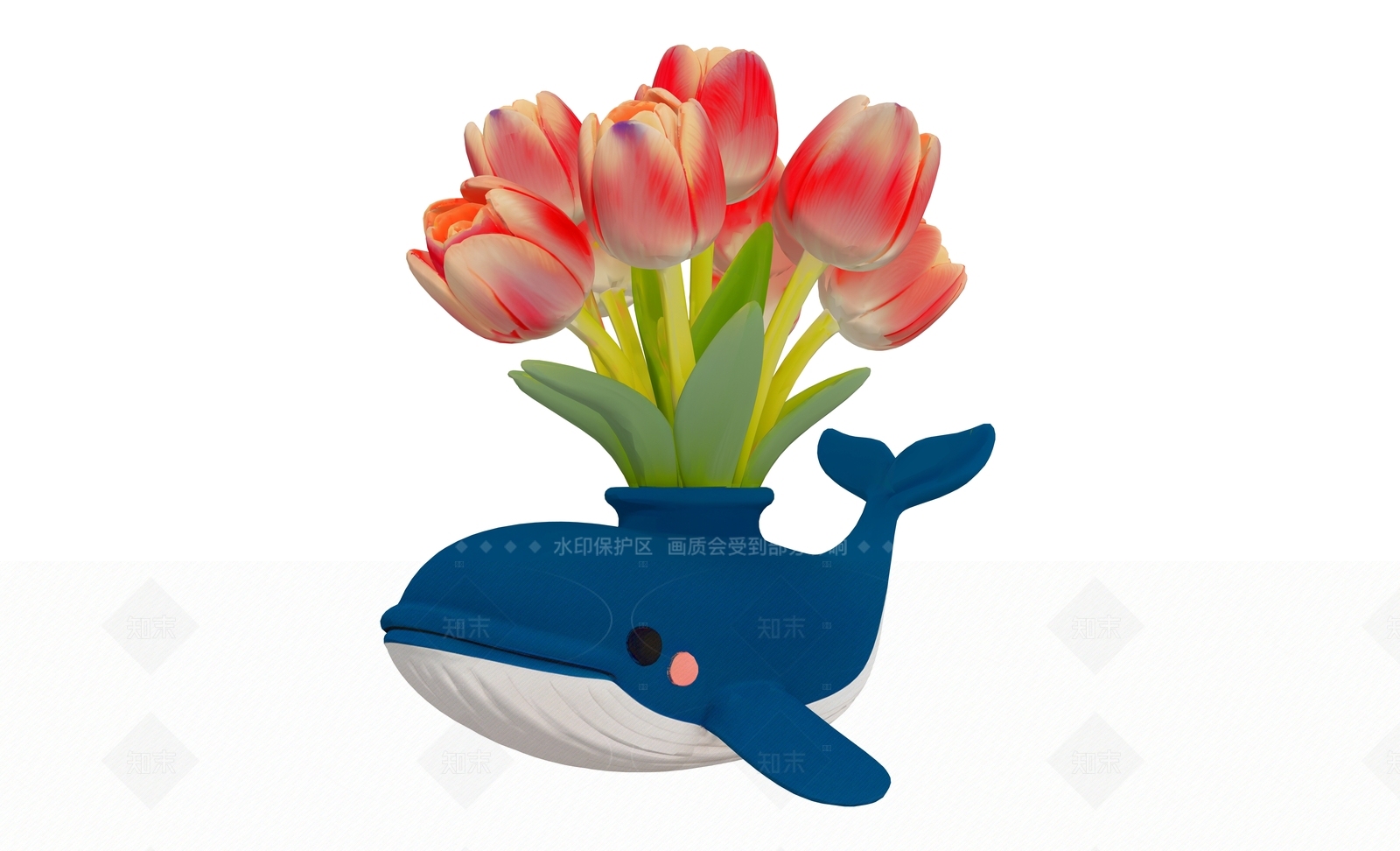现代花瓶SU模型下载【ID:1205496083】