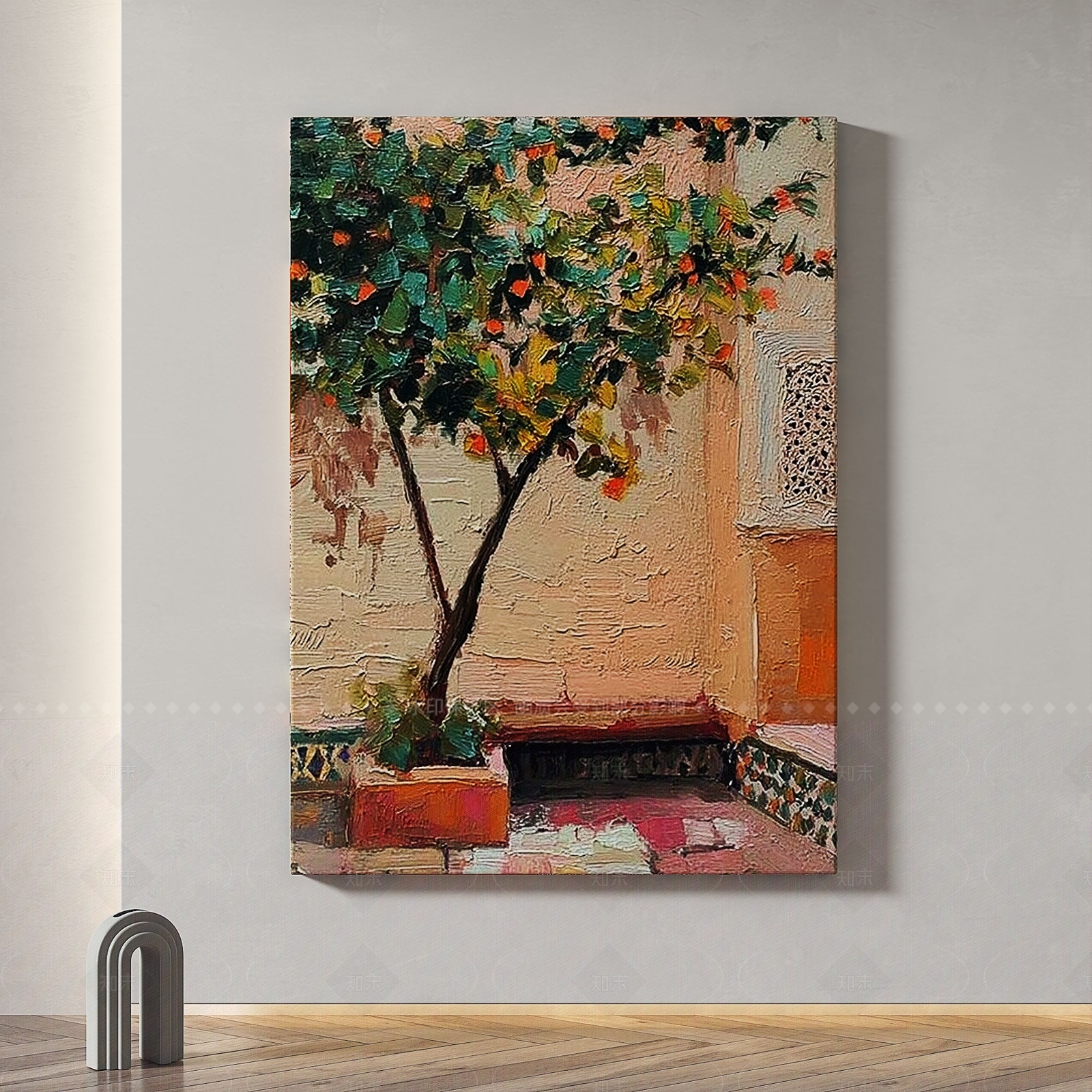 现代复古挂画3D模型下载【ID:1205508601】