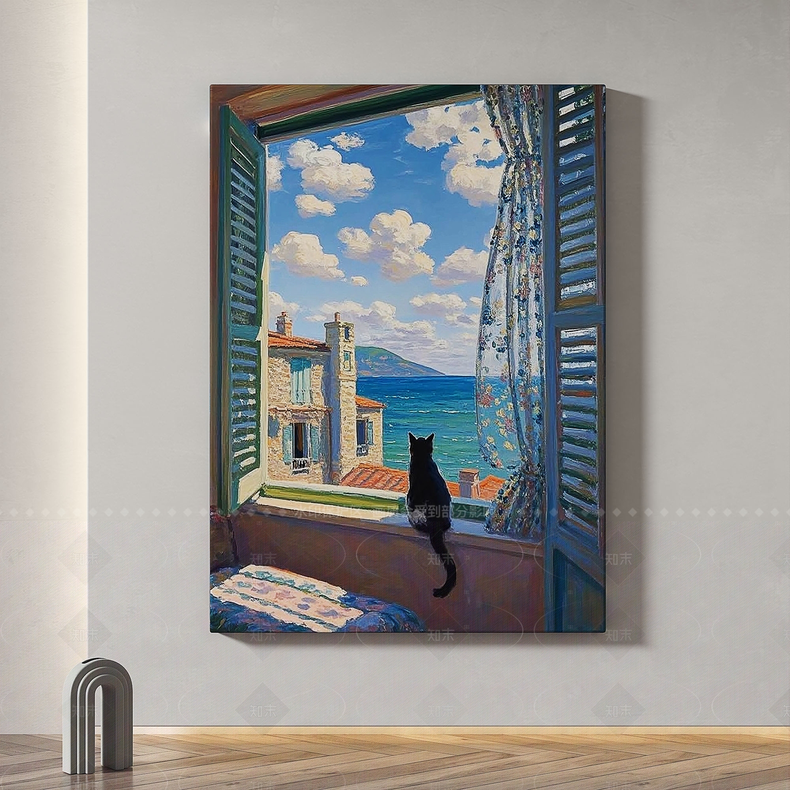 现代简约挂画3D模型下载【ID:1205508751】
