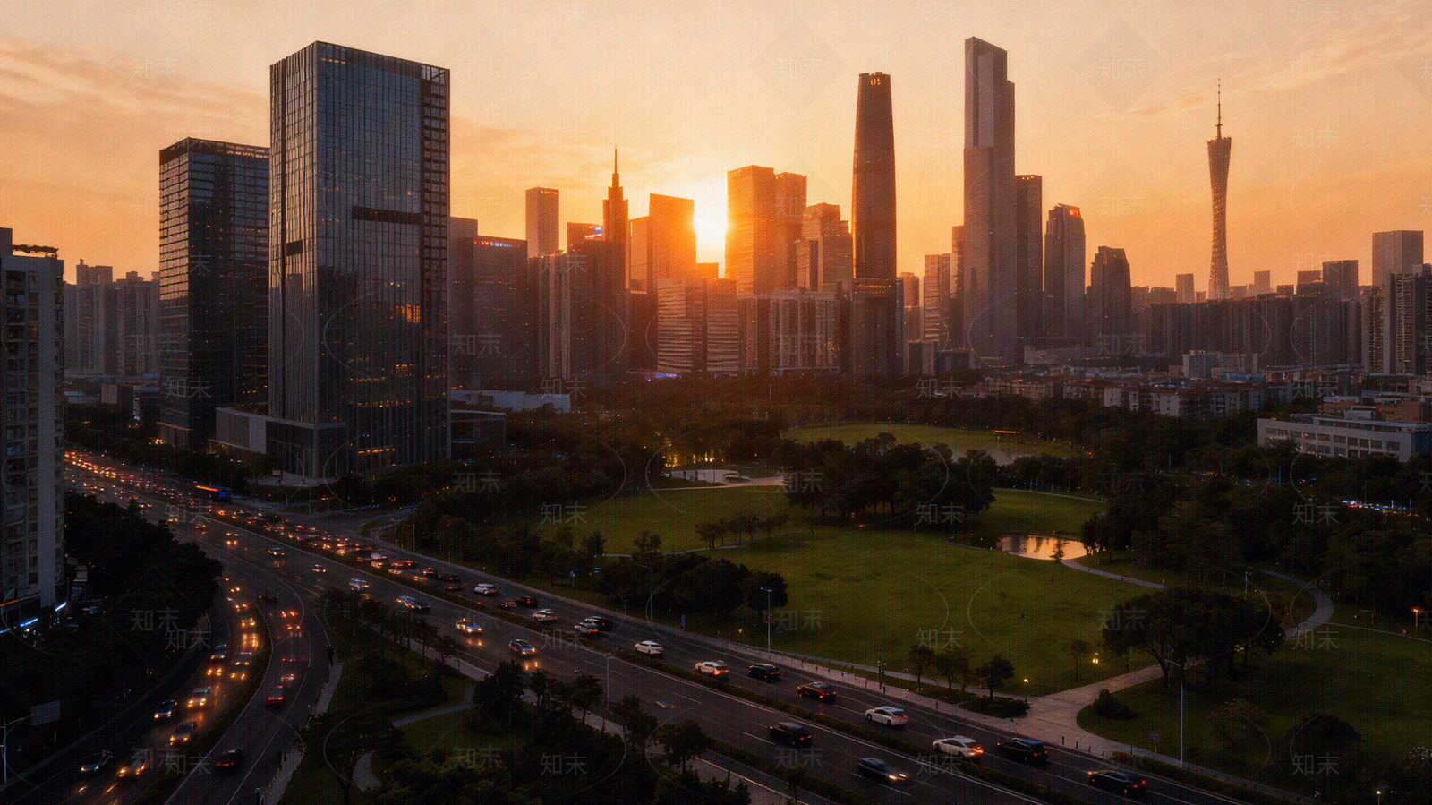 现代街道外景贴图下载【ID:1205512865】
