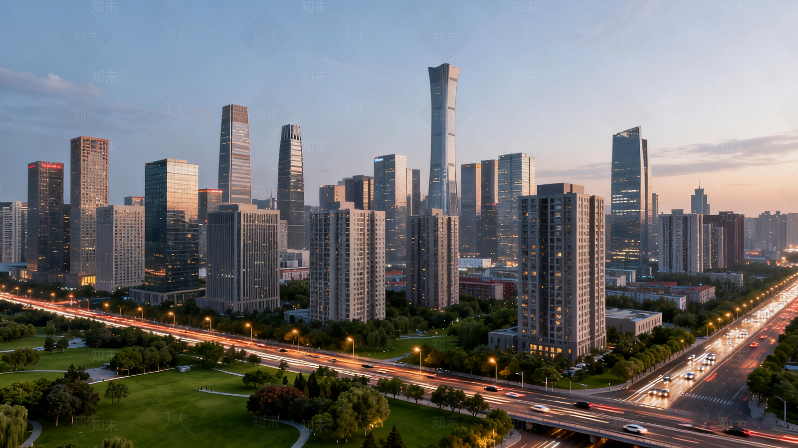 现代街道外景贴图下载【ID:1205512922】