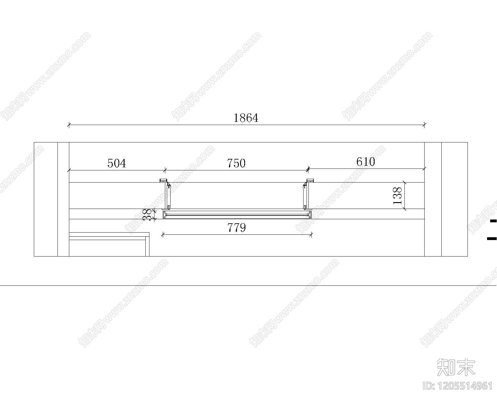 推拉门节点施工图下载【ID:1205514961】