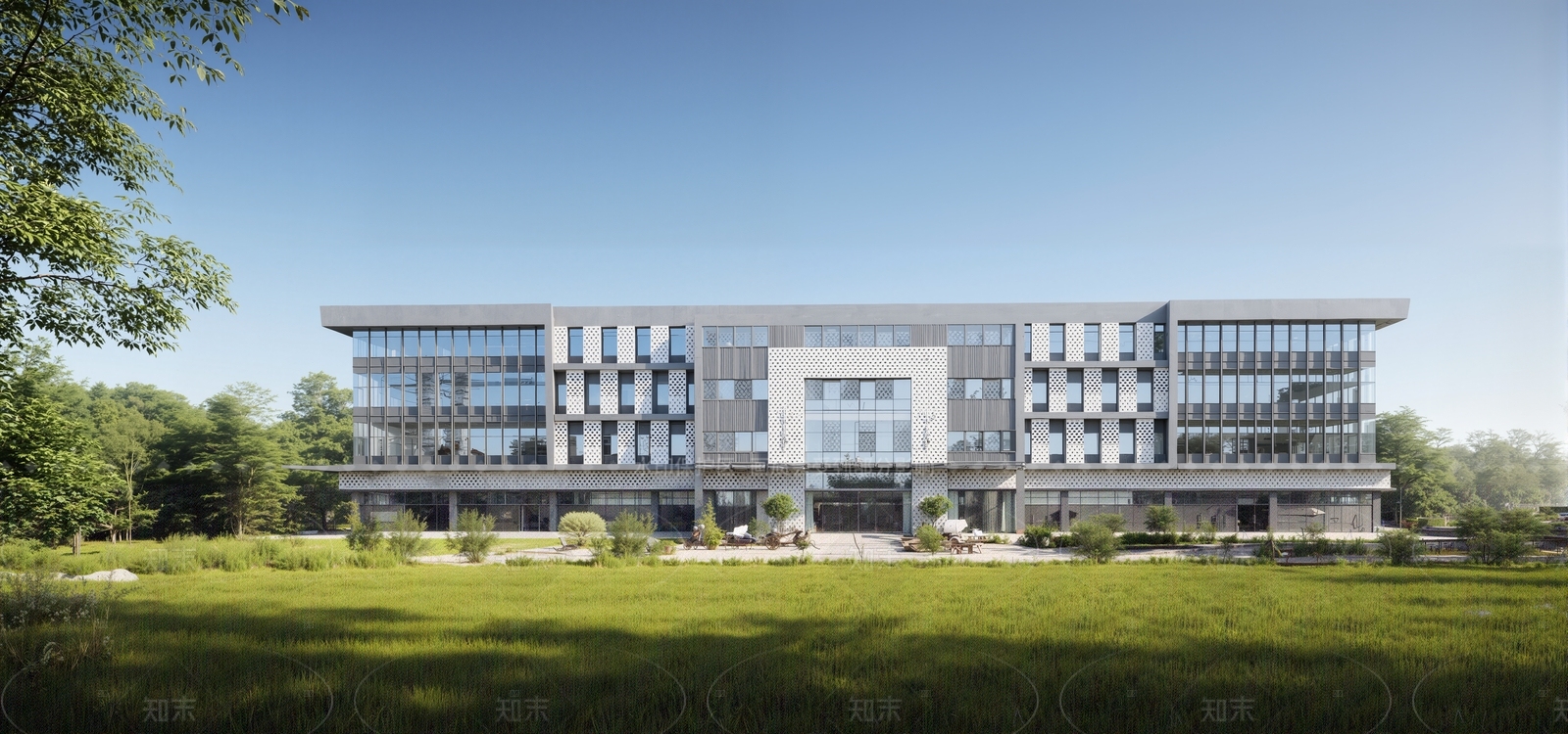 现代活动中心SU模型下载【ID:1205515721】