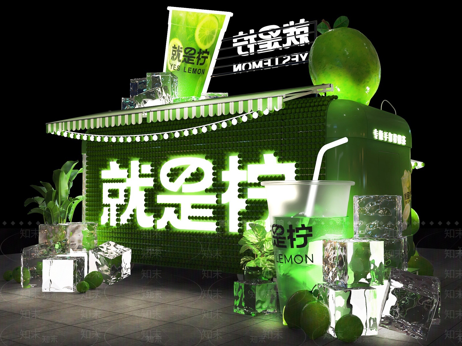 外摆3D模型下载【ID:1205522503】