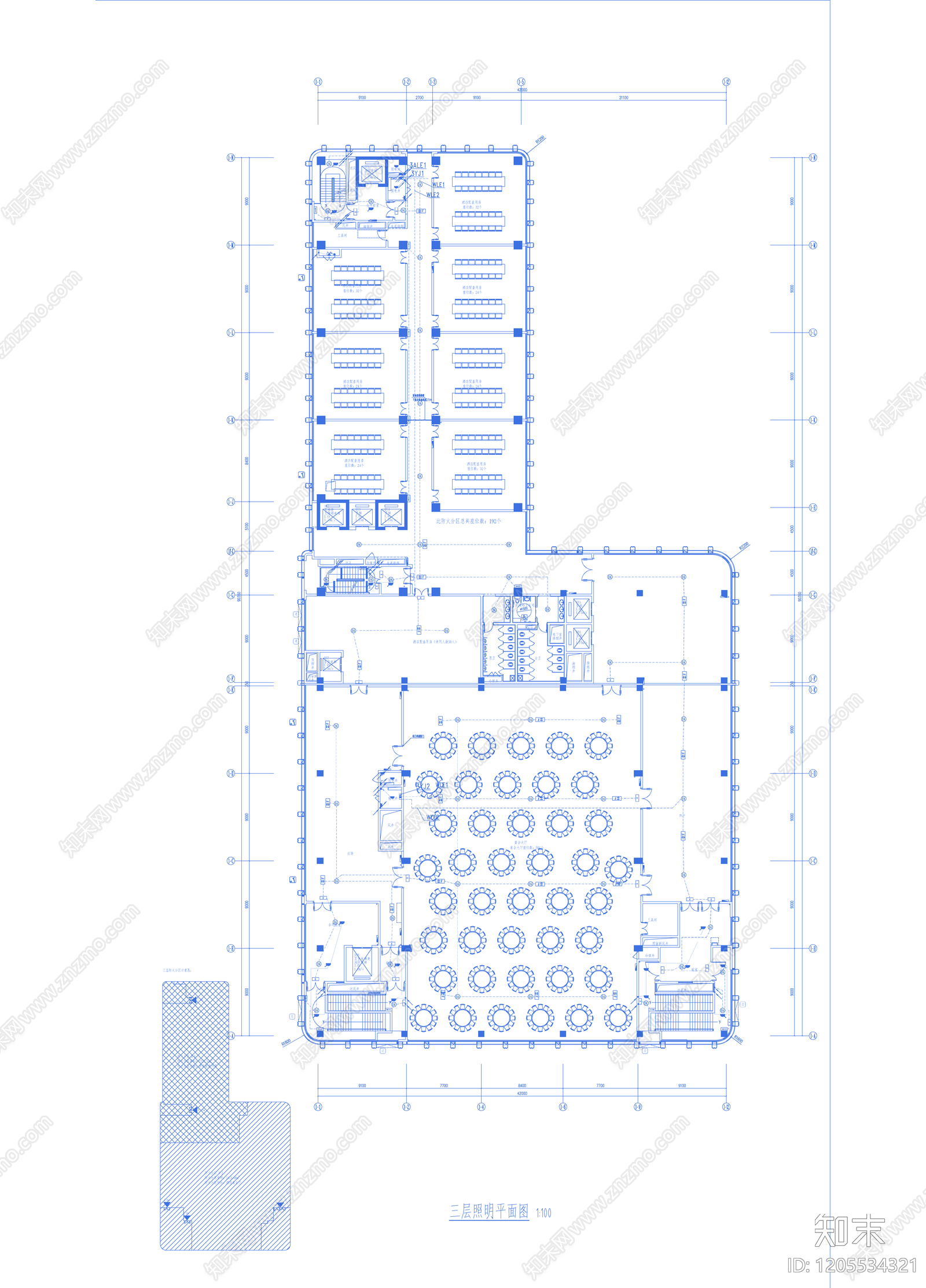 火灾自动报警系统cad施工图下载【ID:1205534321】