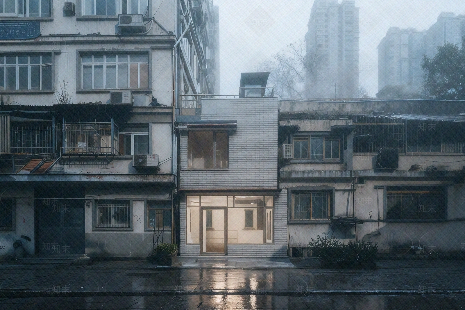 现代其它外景贴图下载【ID:1205537323】