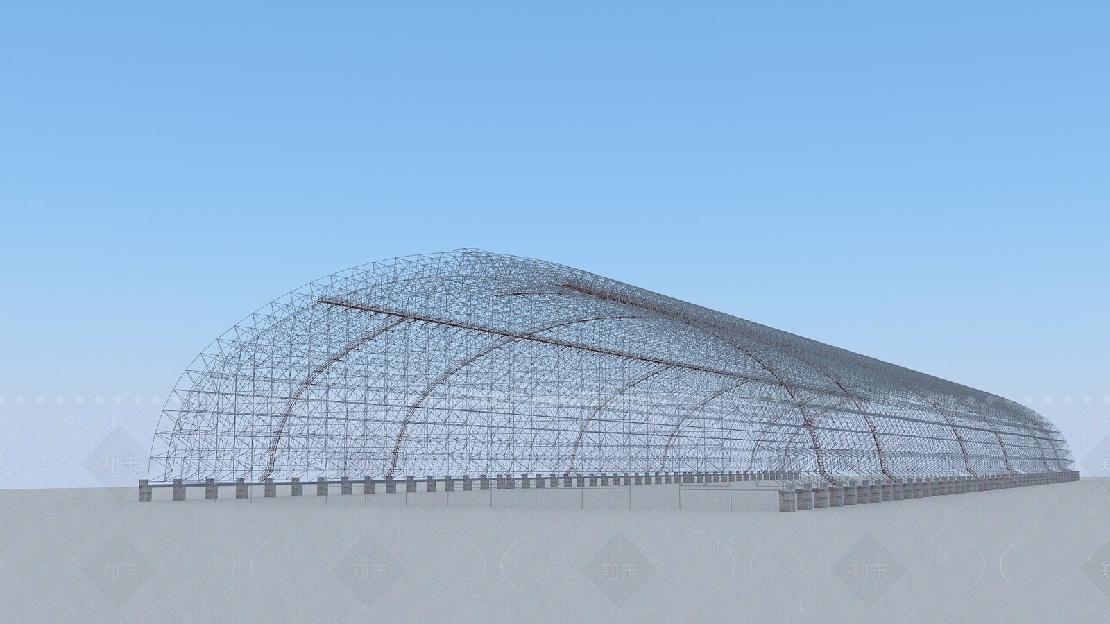 工业厂房3D模型下载【ID:1205539322】