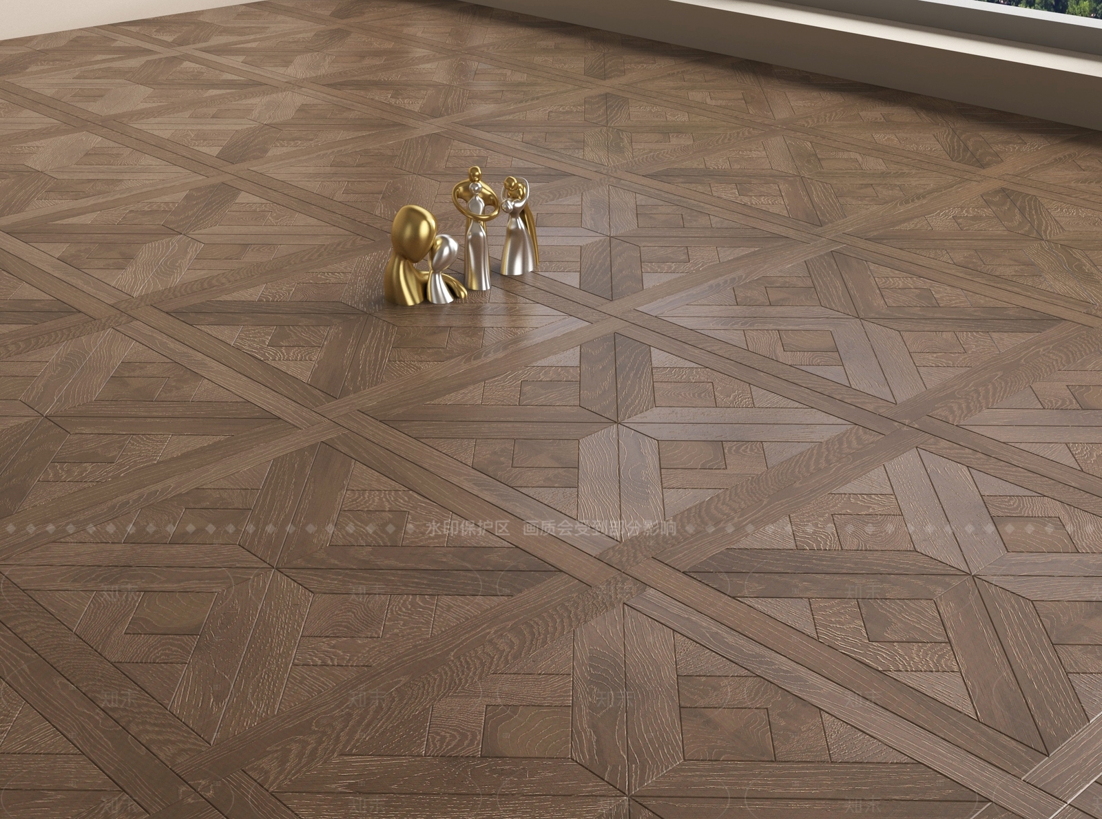 现代地板SU模型下载【ID:1205539641】