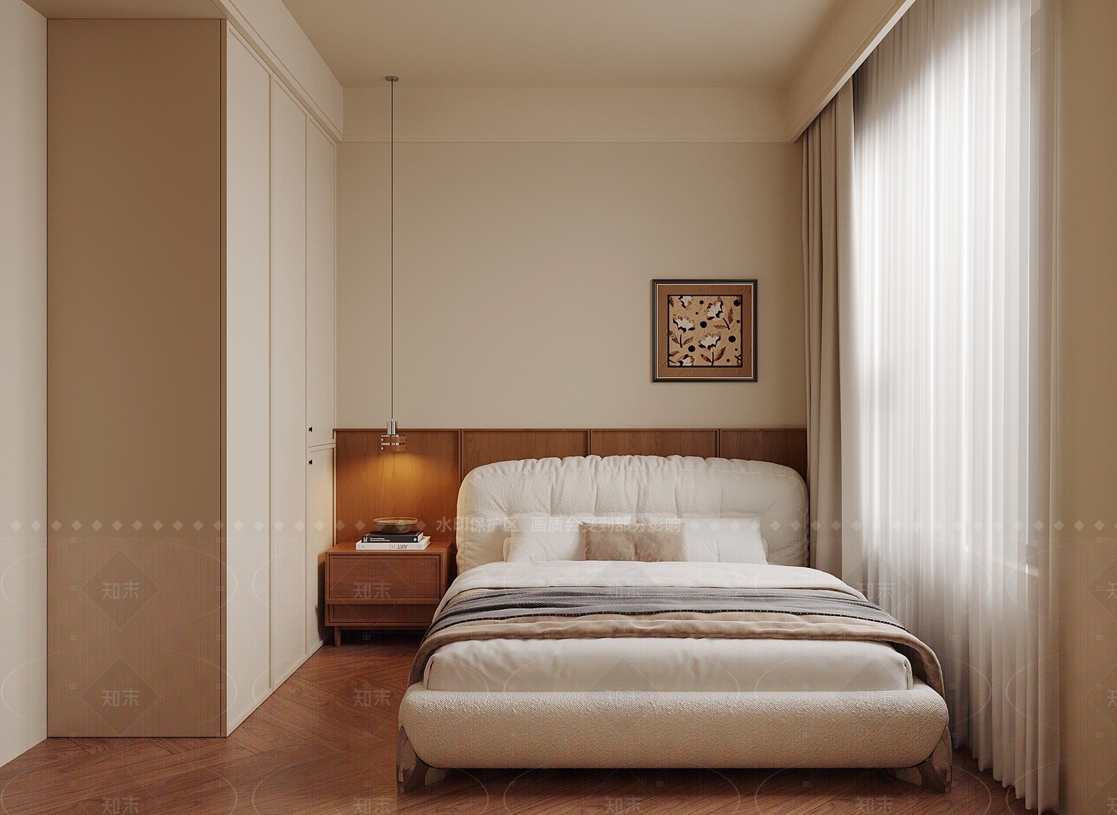中古家居卧室SU模型下载【ID:1205542470】