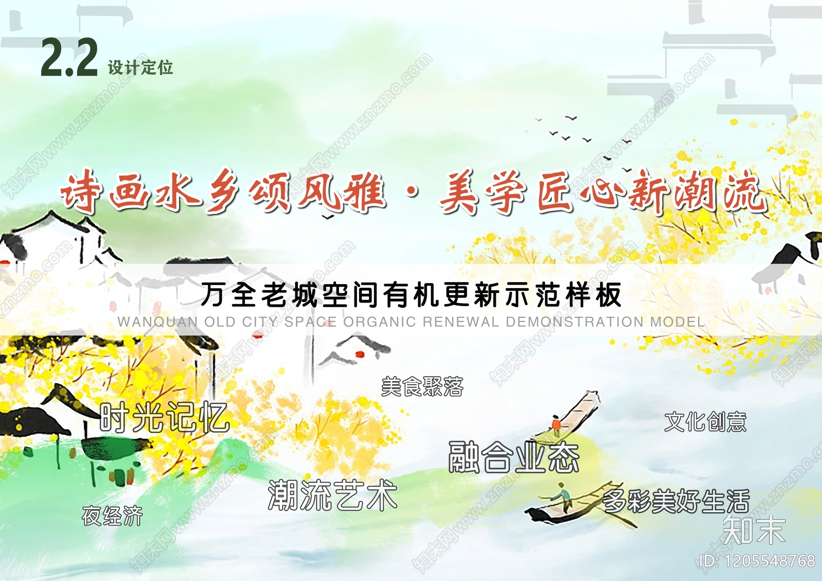 新中式社区街道景观下载【ID:1205548768】