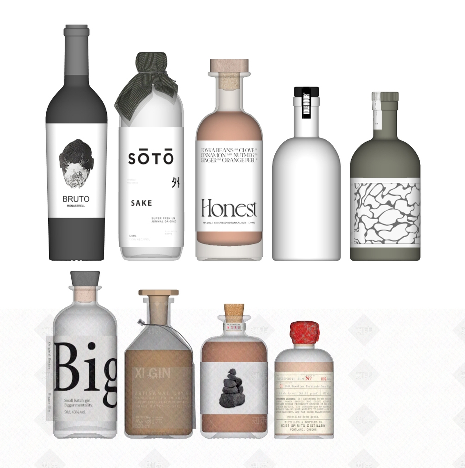 酒具SU模型下载【ID:1205555982】