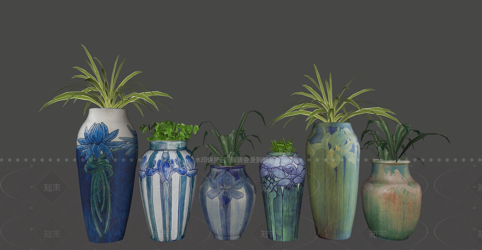 盆栽SU模型下载【ID:1205562228】
