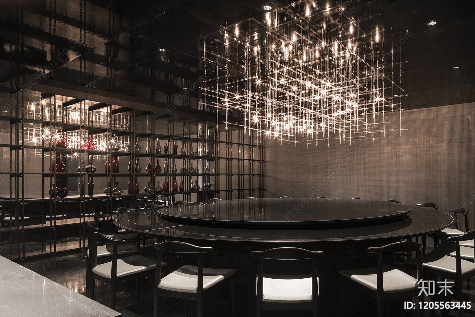 现代新中式酒店民宿软装下载【ID:1205563445】