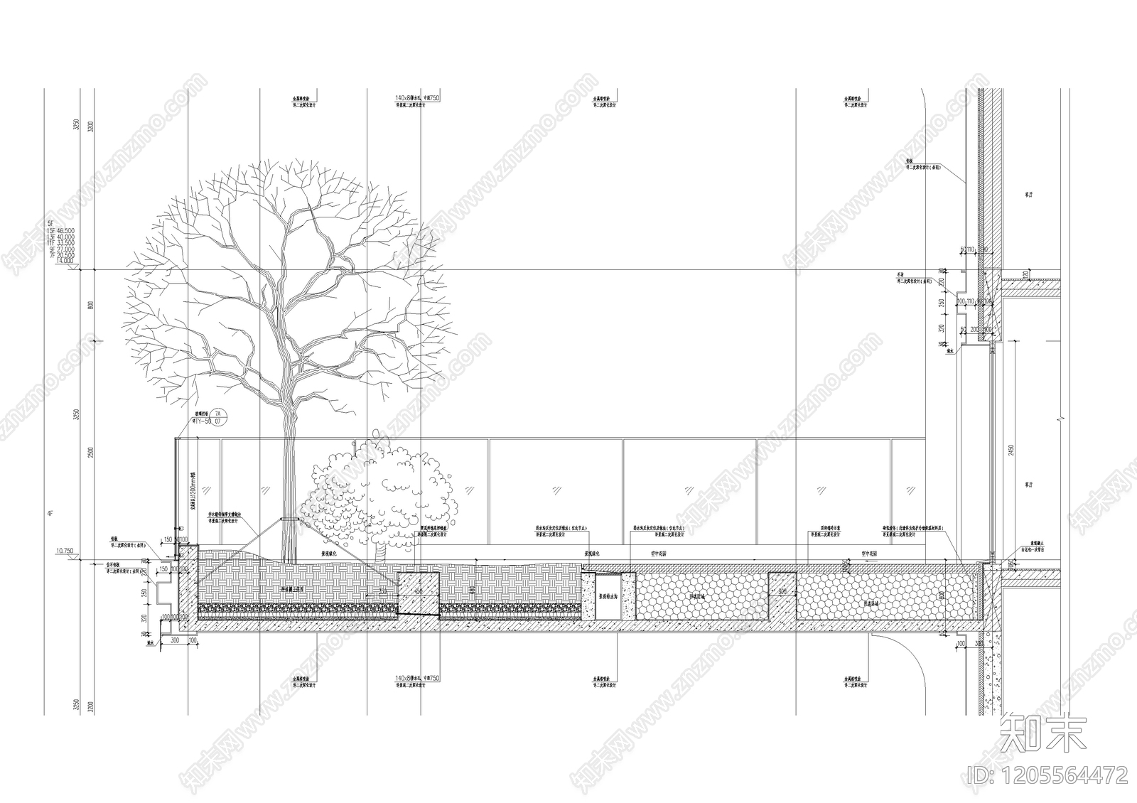 建筑综合节点cad施工图下载【ID:1205564472】